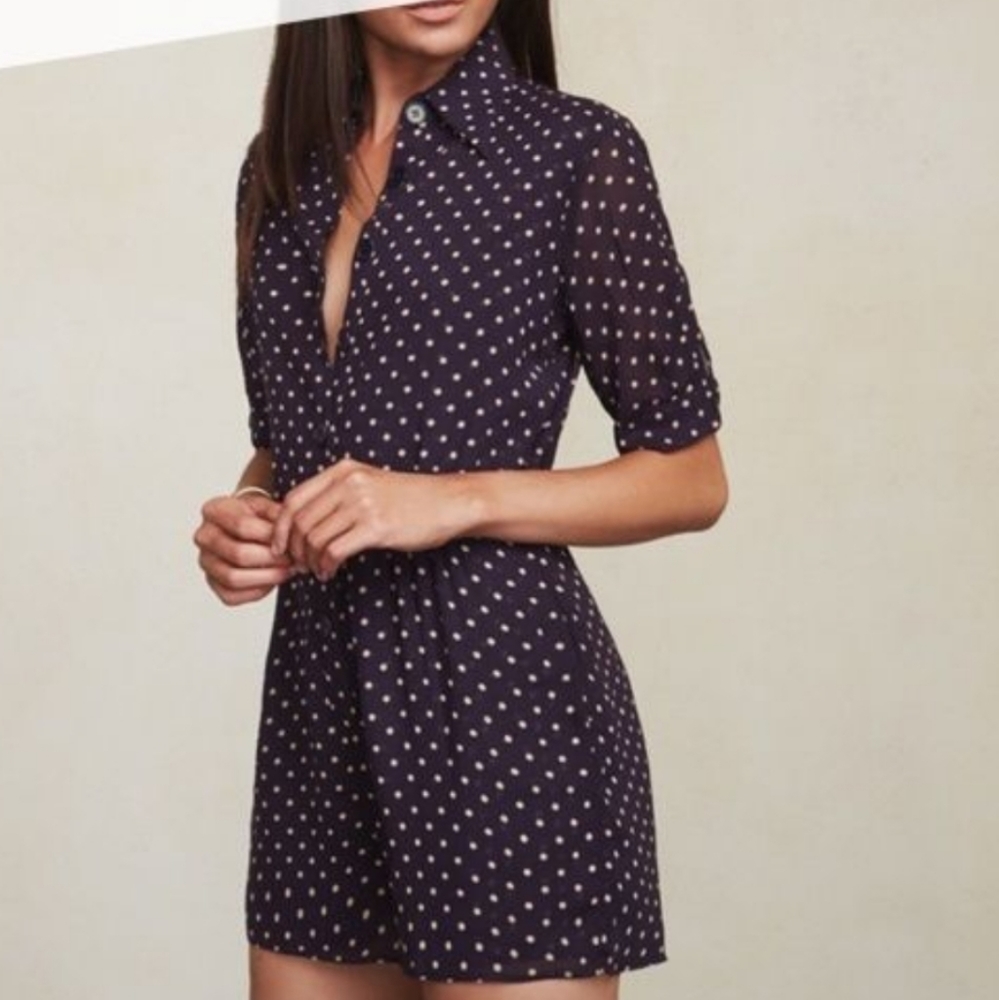 Reformation Gilly Romper Size 8